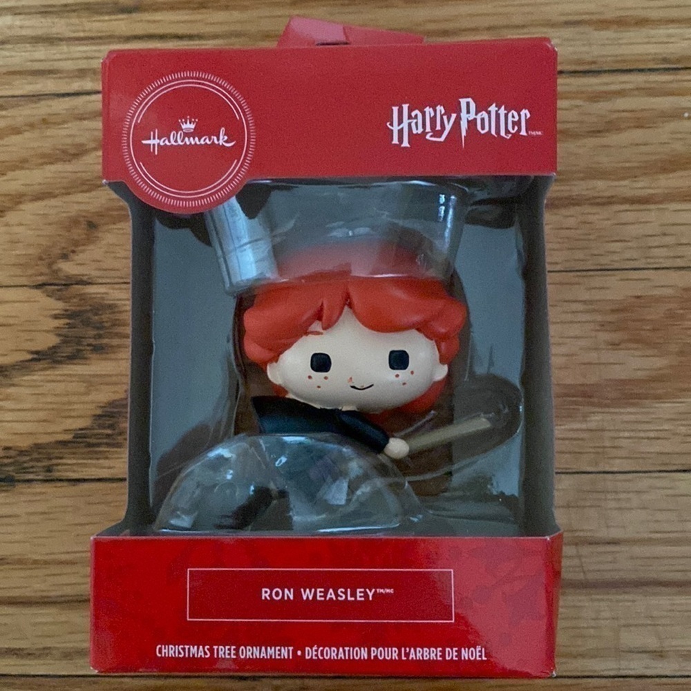 Hallmark Harry Potter Ron Weasley ornament new in box